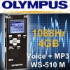 Reportofon profesional Olympus WS-510M black stereo