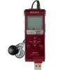Reportofon digital stereo Sony ICD-UX300 red
